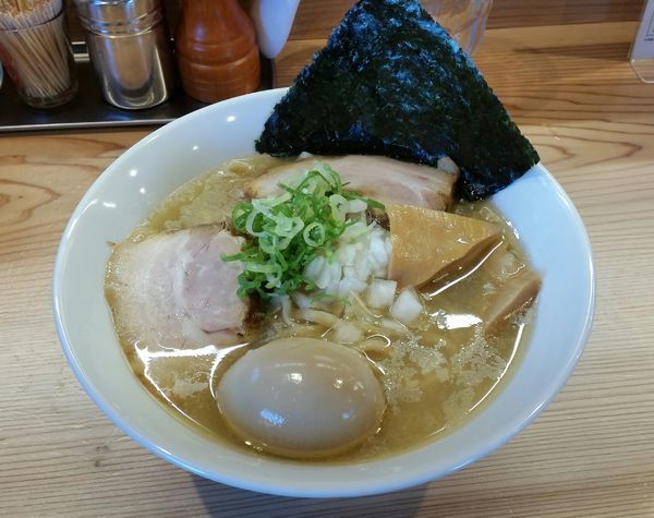 「味玉鯛塩らーめん850円」@らーめん いつ樹 本店の写真