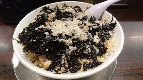 「岩のりらーめん(麺硬め・中油・玉ねぎ増)」@らーめん潤 蒲田店の写真