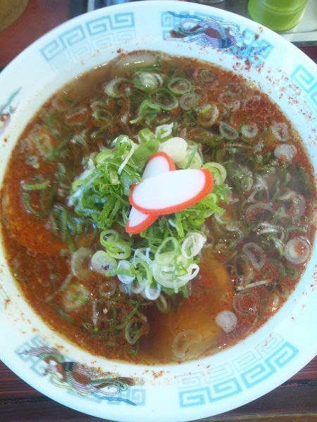 「辛口チャーシューメン」@中華そば らいんの写真