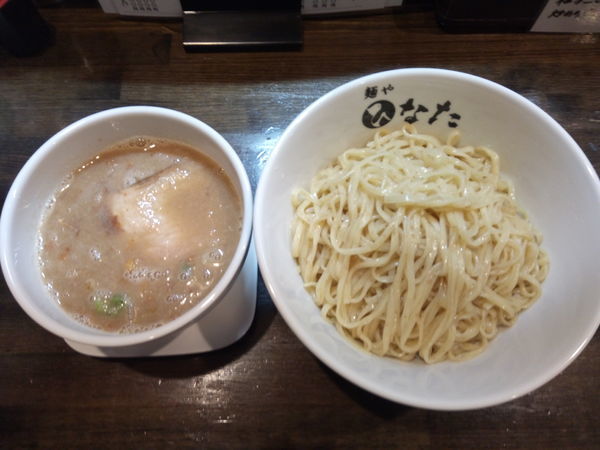 「【昼夜各5食限定】魚介鶏白湯つけ麺」@麺や ひなたの写真