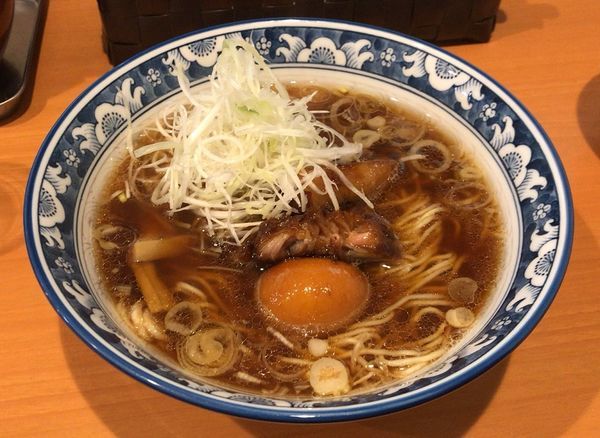 「角玉ネギら～めん＋ライス(890円＋100円)」@らーめん いちの写真