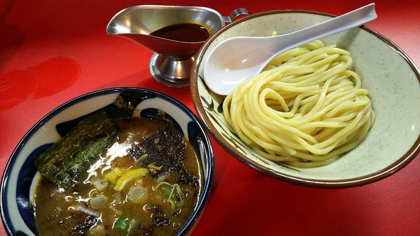 「つけ麺（カレールー付）」@つけ麺魚雷 坪井本店の写真