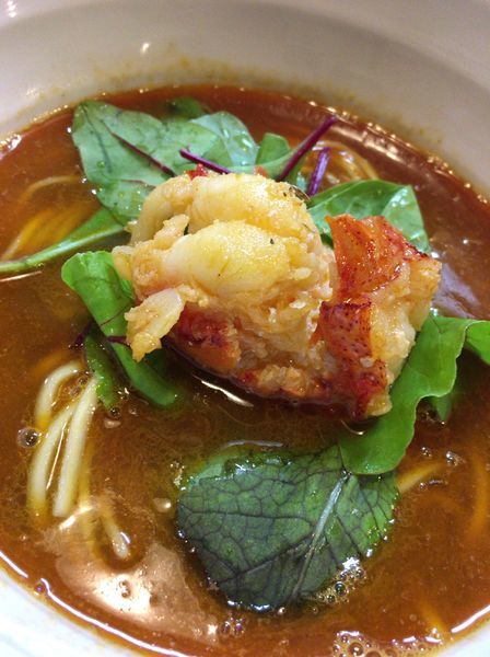 「【限定】オマール海老 芳醇 １０８０円」@らーめん 五ノ神製作所の写真
