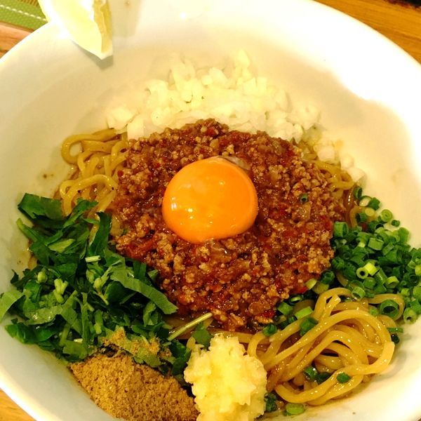 「【限定】冷やまぜ（追い飯付き）」@中華蕎麦 はざまの写真