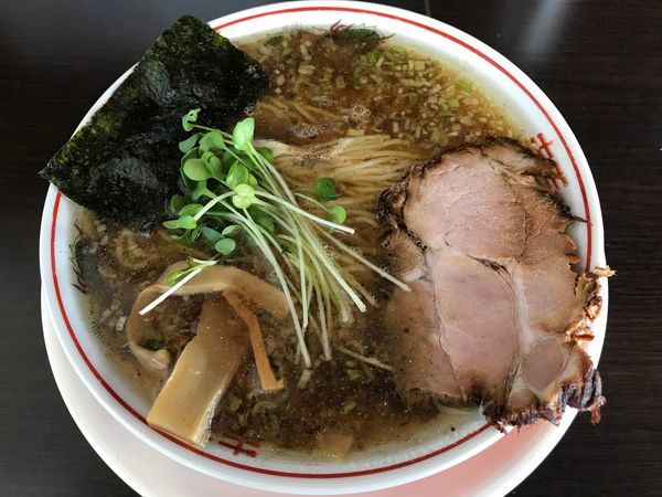 「中華そば こってり  650円」@中華麺亭 むらさき屋 利府本店の写真