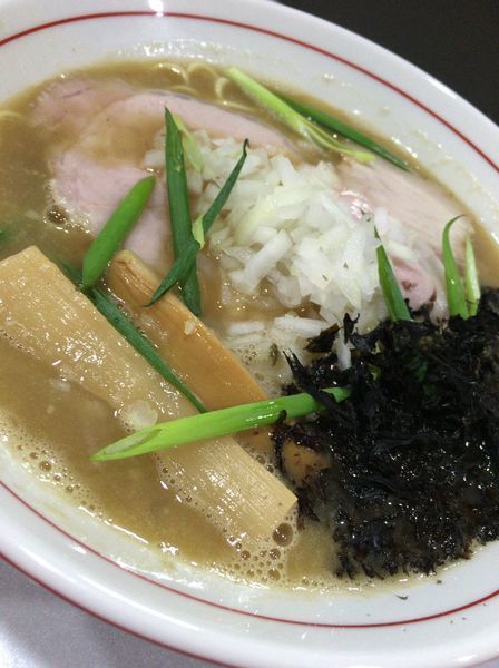 「濃厚煮干しそば ７５０円」@コマツ中華蕎麦店の写真