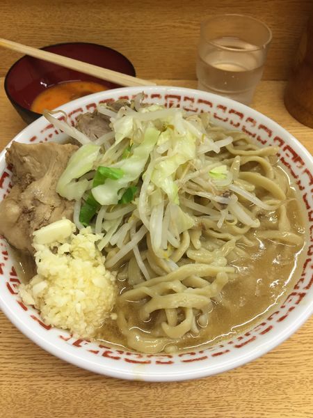 「小 いい卵」@ラーメン二郎 環七新新代田店の写真