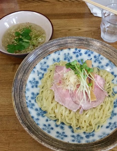 「限定4　淡麗和風つけ麺～納豆ごはん付き900円」@㐂九家の写真