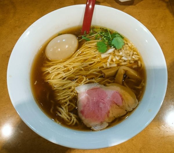 「鴨出汁100％ラーメン＋味玉(限定)  870円」@麺屋 紅の写真