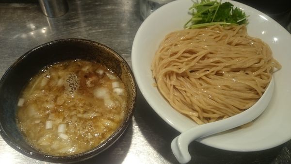 「鴨カレー南蛮つけそば　大盛り」@日の丸さんじの写真