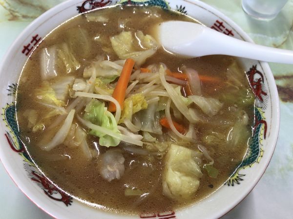 「味噌ラーメン500円」@月美食堂の写真