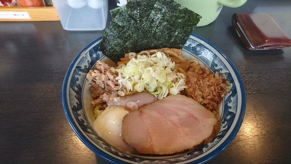 「特製油そば　980円」@油そば 兎に角 南守谷店の写真