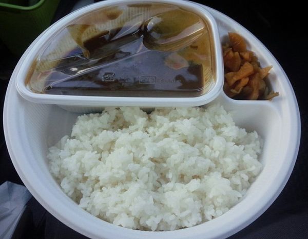 「ポークカレー弁当442円」@CoCo壱番屋 米沢金池店の写真