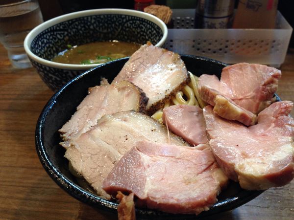 「チャーシュー極濃煮干つけ麺」@煮干しつけ麺 宮元の写真