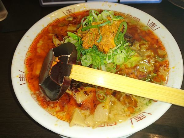 「ピリ辛野菜ラーメン」@ラーメン雅 本店の写真