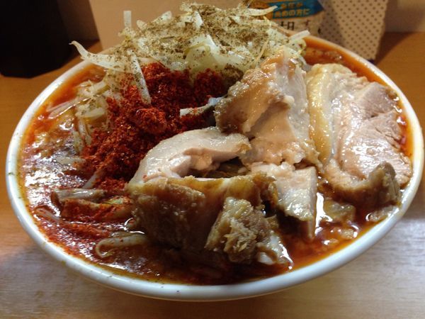 「「限定」辛くない辛麺」@豚星。の写真