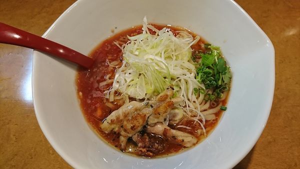 「トマトらーめん 紅　８５０円」@麺屋 紅の写真