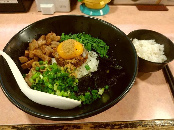 「エントリーNo.12台湾まぜそば(中盛・250g)750円」@特級豚骨 中華そば湊生の写真