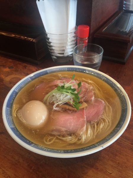「味玉チャーシュー煮干しそば」@中華そば しば田の写真