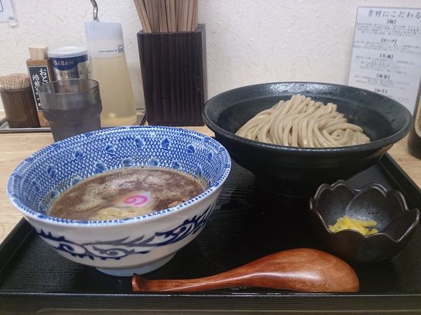 「つけめん(中)+刻み柚子」@つけ麺 おとどの写真