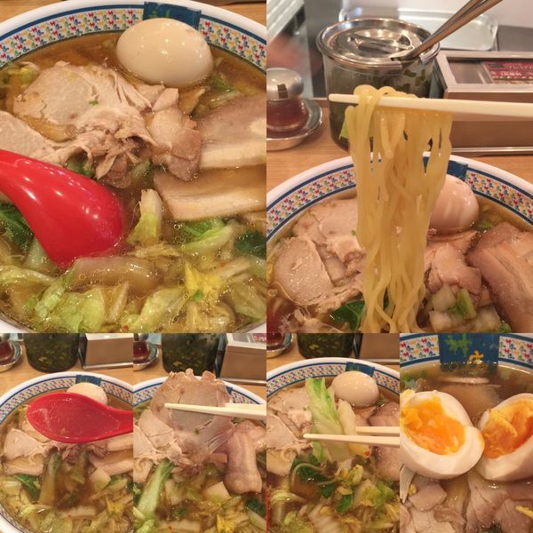 「小チャーシュー煮玉子ラーメン」@どうとんぼり神座 新宿店の写真