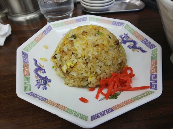 「竹岡屋味玉ラーメンの半チャーハンセット750円」@竹岡屋 木更津店の写真