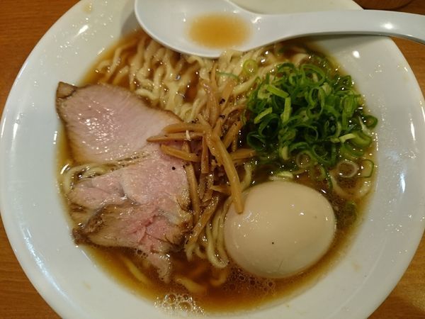 「味玉らーめん　　中盛」@麺や 河野の写真