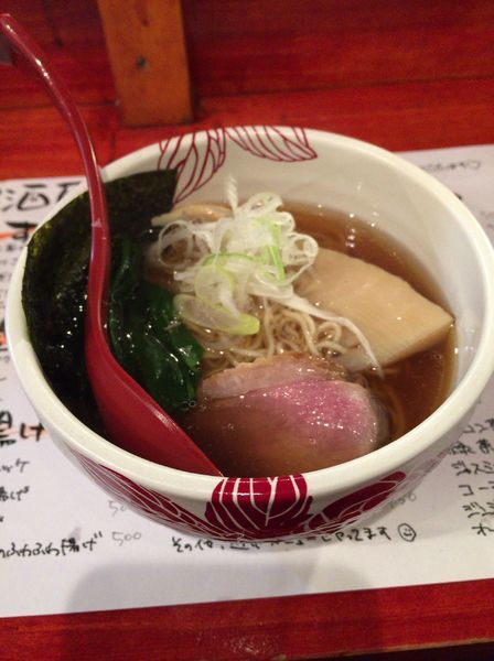 「秋 薫る らーめん ハーフ ¥450」@麺処 あす花の写真