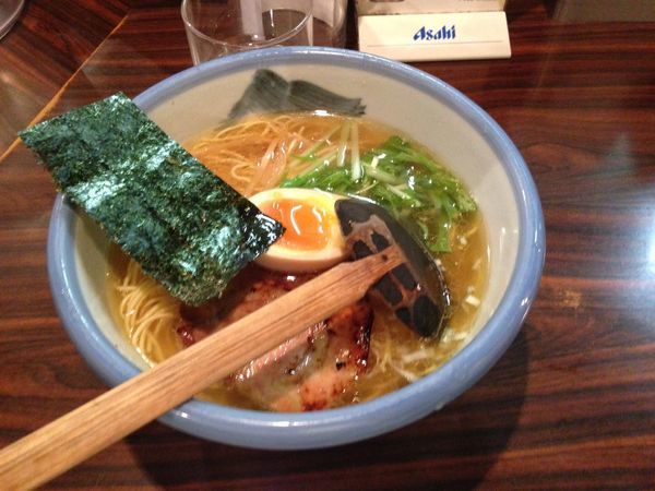 「塩ラーメン」@AFURI 恵比寿の写真