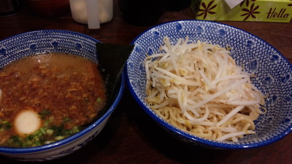 「醤油つけ麺」@葫 葛西店の写真