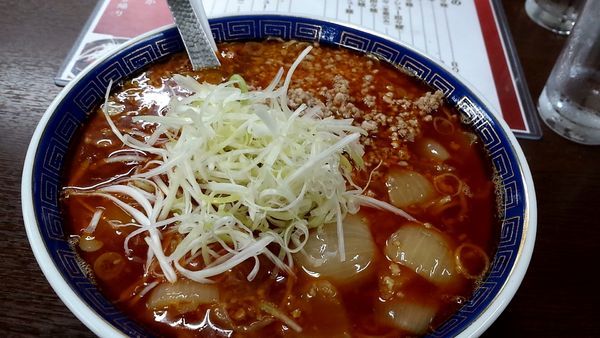 「上担々麺　麺硬め」@江ざわの写真