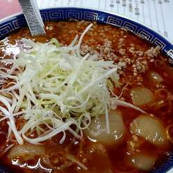 上担々麺　麺硬め