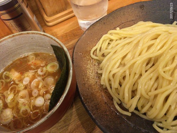 「つけ麺中盛り」@つけ麺屋 やすべえ 新宿店の写真