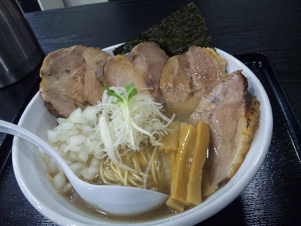 「チャーシュー麺　１０５０円」@煮干しらーめん専門店 麺屋 晴の写真