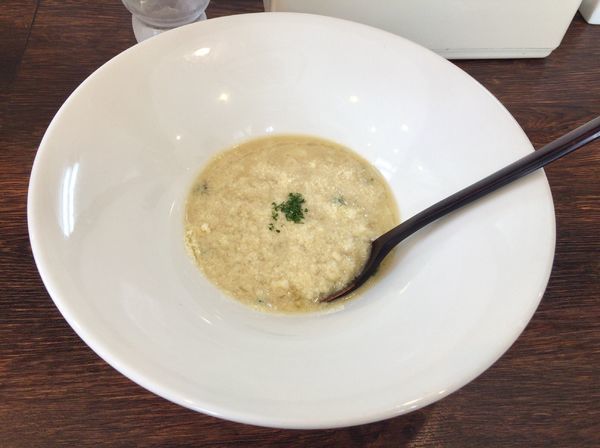 「SIO豚骨ラーメン＆おしゃれぞうすい」@麺屋 三四郎の写真