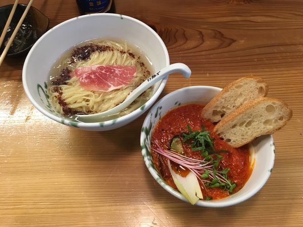 「つけスパみたいなつけ麺【限定】950円」@ロ麺ズの写真
