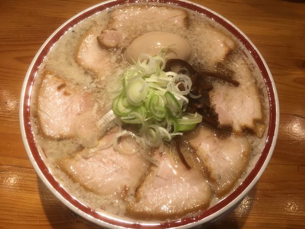 「味玉肉そば（こってり）1100円」@田中そば店 秋葉原店の写真