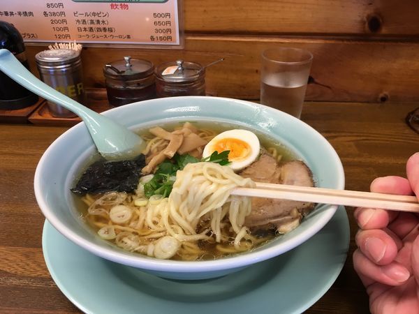 「和風ラーメン」@たけの家の写真