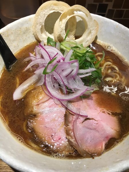 「追い鰹醤油らーめん¥800＋〆のチャーシューめし¥200」@らーめん専門 和心 武庫之荘店の写真