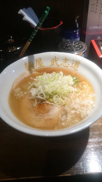 「魚雷そば」@麺屋 武志道の写真