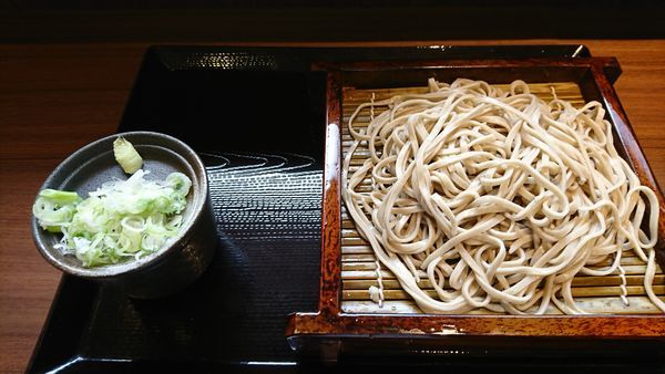 「もりそば　３５０円」@車やの写真