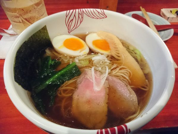 「【限定】秋 薫るらーめん850円＋味玉100円 他」@麺処 あす花の写真