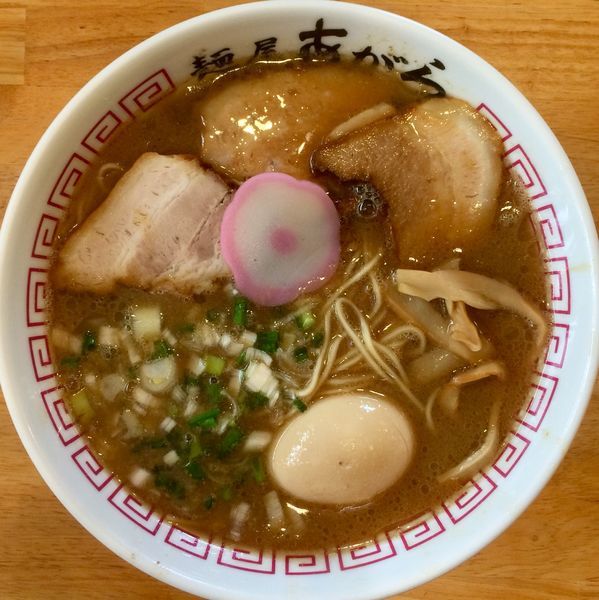 「豚骨中華そば ¥680円（味玉サービスCP））」@麺屋あがらの写真