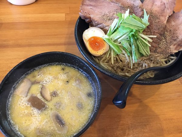 「【限定】きのこつけ麺」@風味絶佳 麺屋 まるきた商店の写真