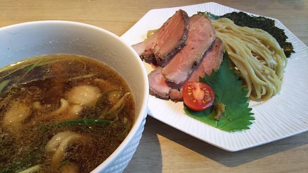 「つけ麺姫路＋ひね鶏」@姫路麺哲の写真