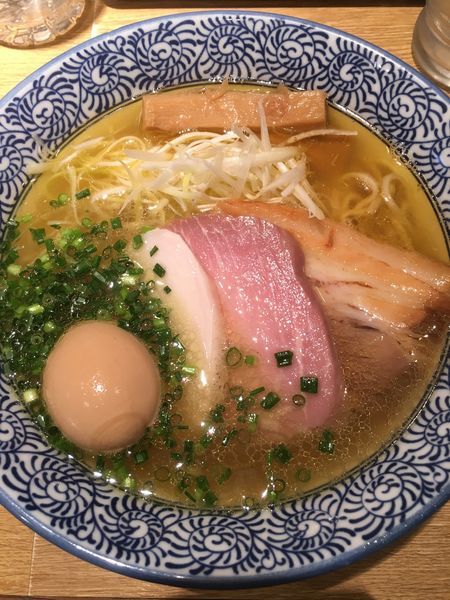 「特製 (塩) 芳醇香味そば」@麺屋 一燈の写真