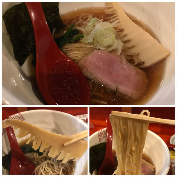 「【限定】秋 薫るらーめん ハーフ 450円」@麺処 あす花の写真