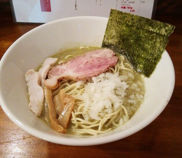 「煮干そばアスファルト＋鉄砲玉セカンド」@煮干専門 中華そば 平八の写真