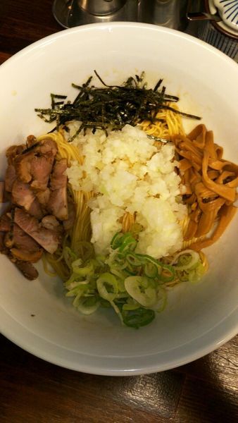 「まぜ麺 600円」@元祖敏々亭 びんびん 西八王子店の写真