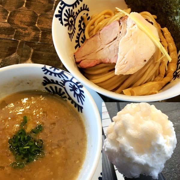 「５周年コラボ限定 つけそば,かき氷，etc.」@特級鶏蕎麦 龍介の写真